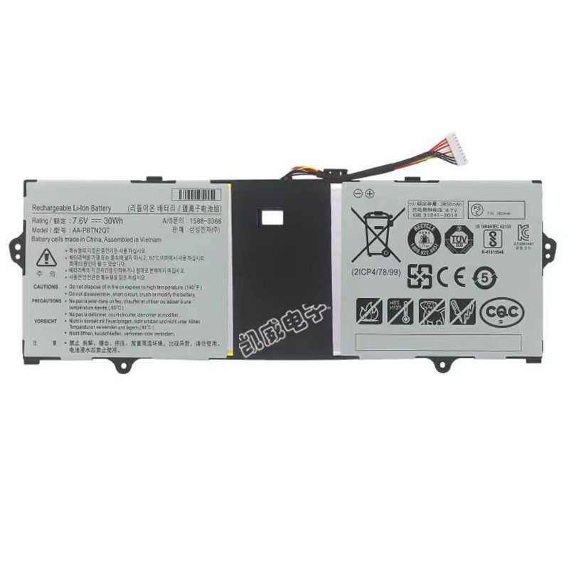 แบตเตอรี่ AA-PBTN2QT สำหรับ Samsung NP900X3N/900X3N รุ่น 2026