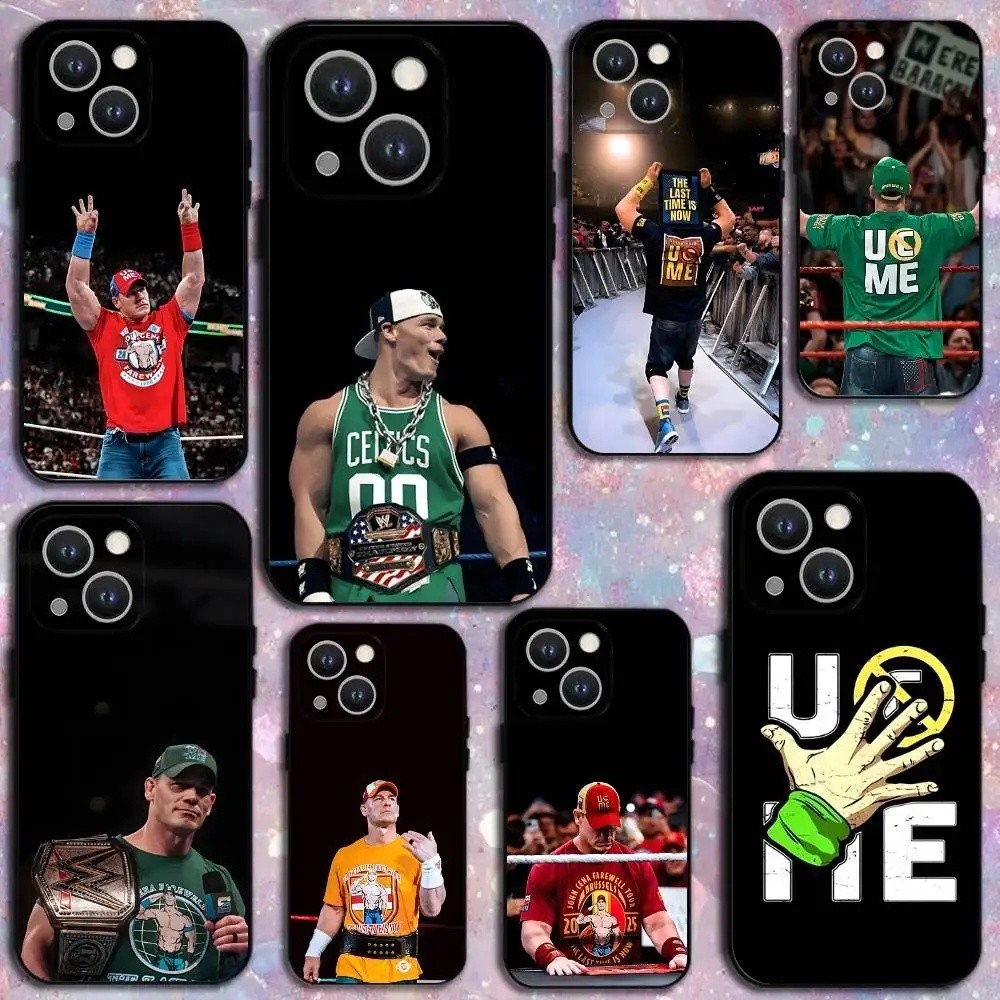 TP-1 J-John C-Cena Wrestler เคสโทรศัพท์สําหรับ iPhone 16,15,14,13,12,11 Plus,Pro Max,XS,X,XR,SE,Mini