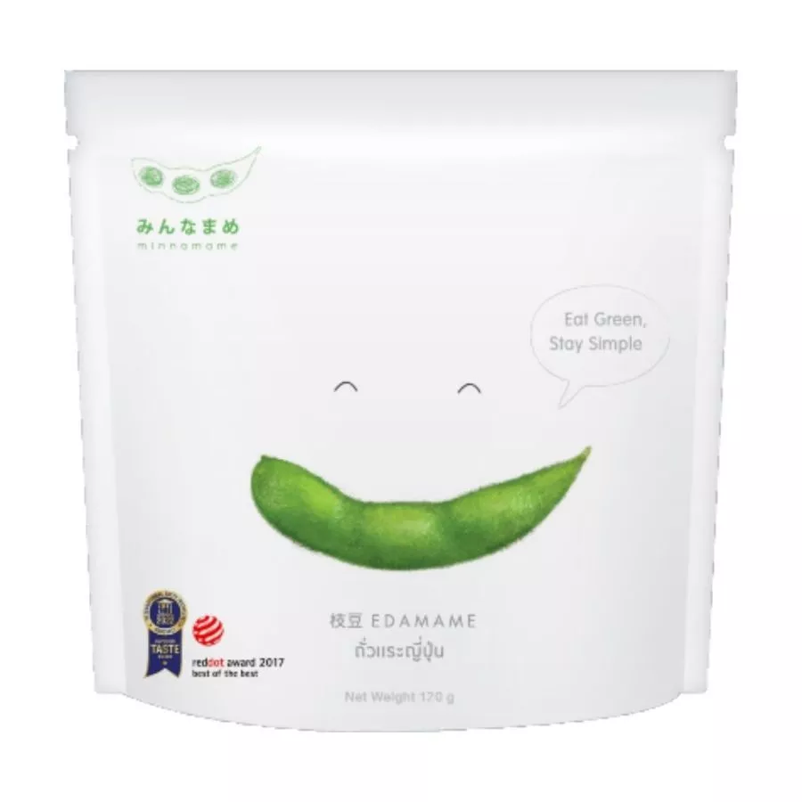 มินนะมาเมะ ถั่วแระญี่ปุ่น Minnamame Edamame 120g.