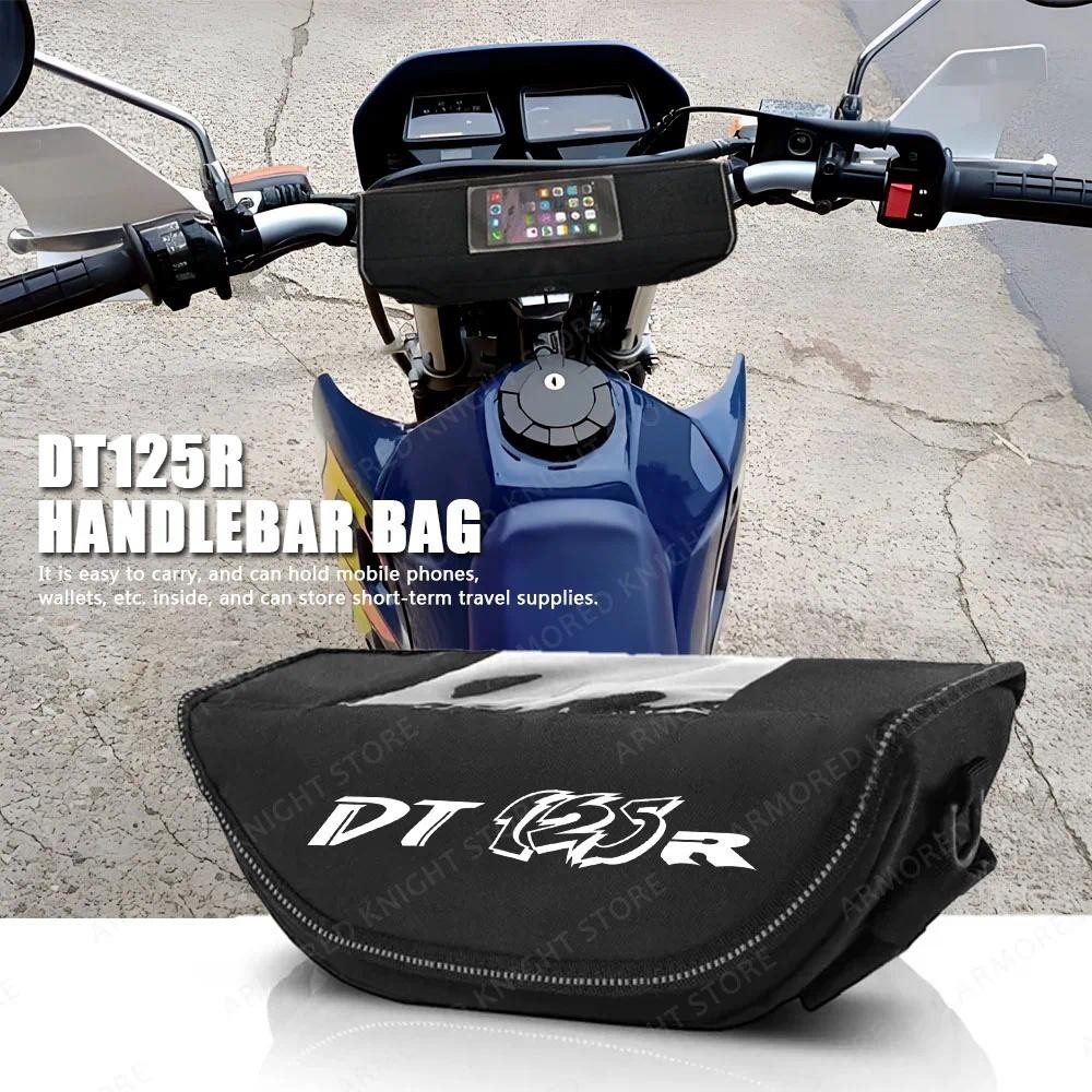 สําหรับ YAMAHA DT125R DT125RR DT125 R DT 125 1998 2000 - 2002 2003 2004 รถจักรยานยนต์ Handlebar กระเ