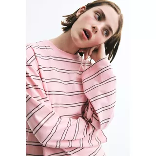H&M(เอชแอนด์เอ็ม) เสื้อคอตตอนแขนยาว ผู้หญิง 1345596_2