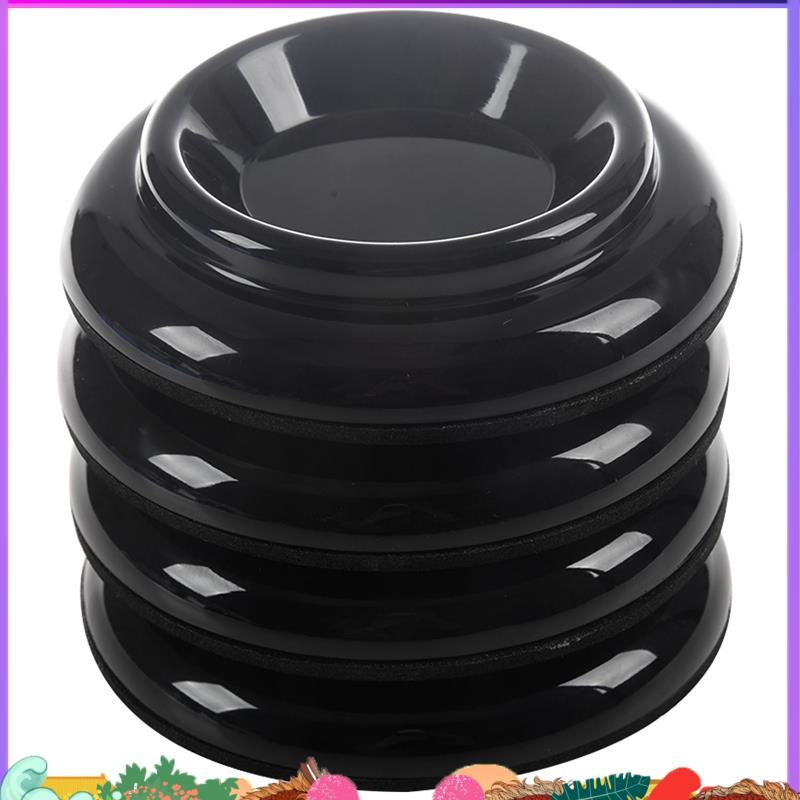Super Piano Caster Cups 4 ชิ้น Palstic Upright เปียโนขาถ้วยแผ่นเท้าชุด Upright อุปกรณ์เสริมเปียโน (ส