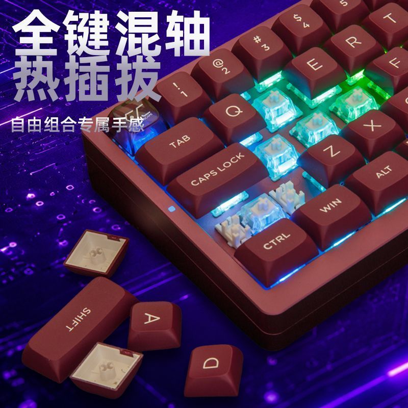 Thor VIC68 อลูมิเนียม Tuojia Dalong แป้นพิมพ์แกนแม่เหล็ก 8K เกม FPS เกม Delta RT