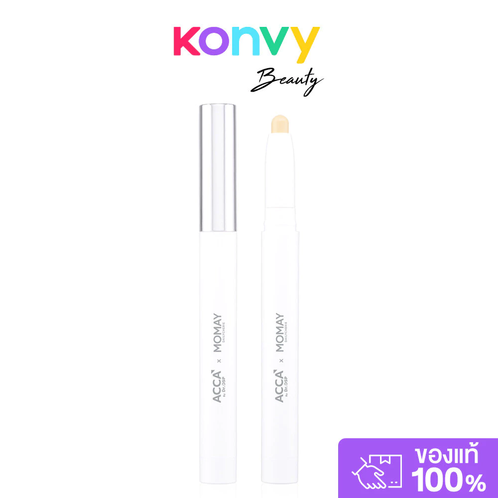 ACCA by Dr.DSP X MOMAY Terpinol Acne Concealer 1.5g #01 Light Beige คอนซีลเลอร์คุมสิว แอคก้า บาย ดร.ดีเอสพี กลบมิด.