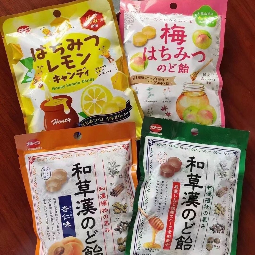 นําเข้า Kato Seika Hecao Han Throat Lozenges Hard Candy Throat Protection ครูคอพยักหน้าน้ําผึ้งผู้สู