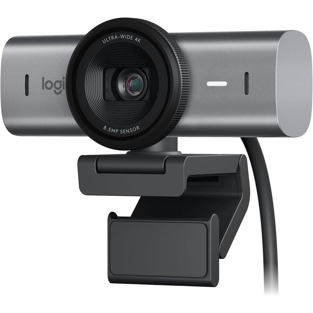 เว็บแคม Logitech MX Brio Ultra HD 4K สําหรับ Collaboration และสตรีมมิ่ง 1080p 60 FPS โหมดว์ ใช้งานได