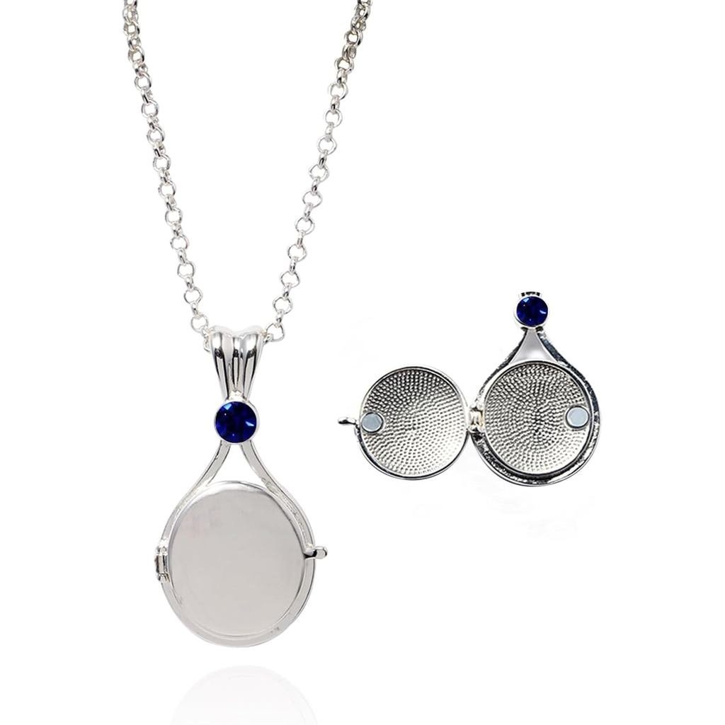 SONGCHANGJEWELRY H2O Mermaid Locket สร้อยคอผู้หญิงสาวจี้ของขวัญคลาสสิกทีวีแสดงเครื่องประดับ Merch 9B
