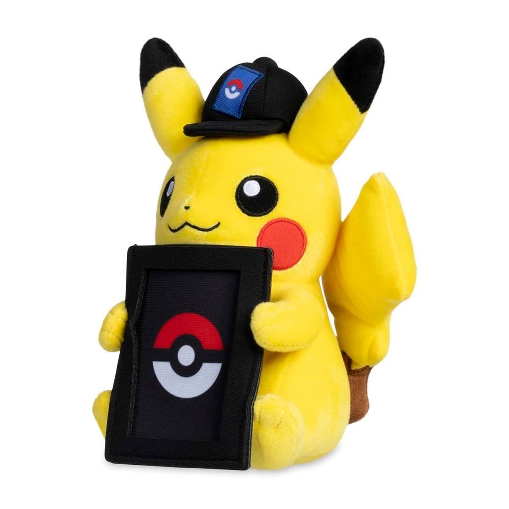 Pokemon Center TCG Pikachu Card Display Plush ส่งตรงจากญี่ปุ่น