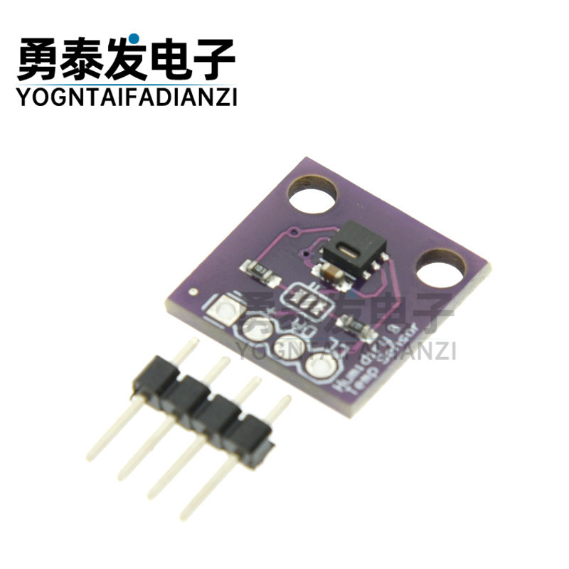 HDC1080 Si7021 SHT20 อุณหภูมิความชื้นเซนเซอร์โมดูล I2C ดิจิตอลความแม่นยําสูง Pin Header
