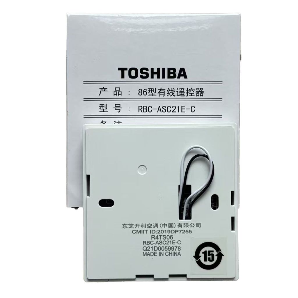 แผงควบคุมสัมผัสบลูทูธ IMD TOSHIBA รุ่น RBC-ASCU21E-C สำหรับแอร์กลางมัลติแอร์