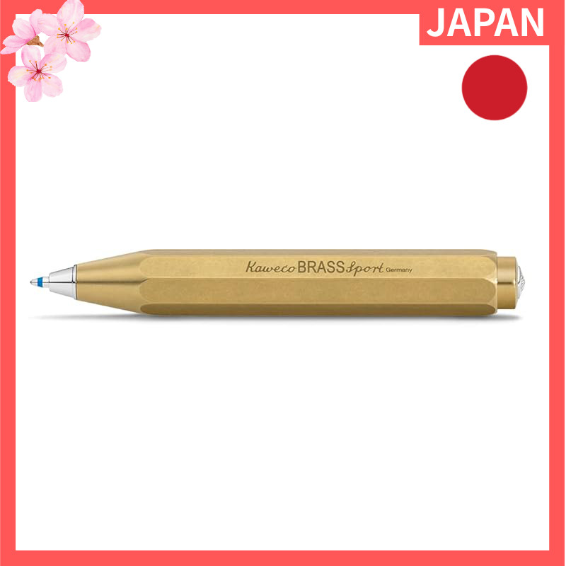 Kaweco Brass Sport Ballpoint Pen - Official Import