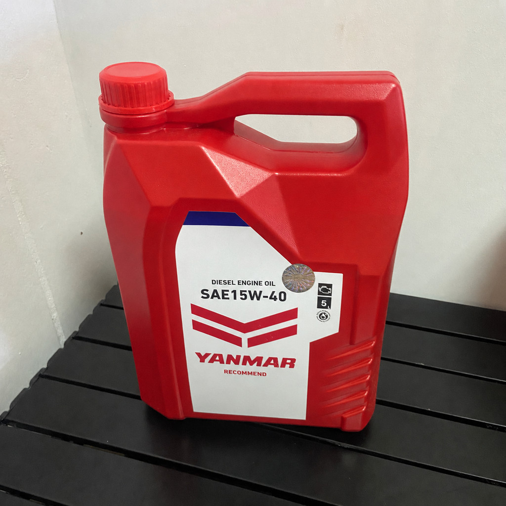 น้ำมันเครื่องดีเซล YANMAR SAE15W-40 ขนาด 5 ลิตร Diesel Engine Oil SAE 15W-40 5L น้ำมัน ยันม่าร์ ดีเซ