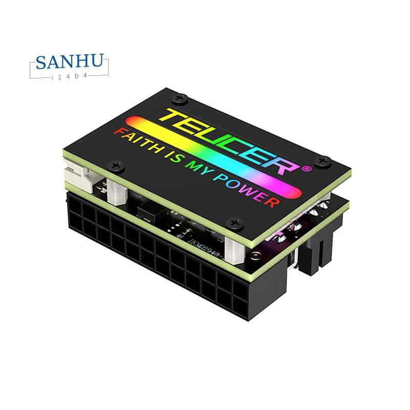 ATX 24Pin RGB Adapter 24Pin ATX Adapter 18 โหมดแสง