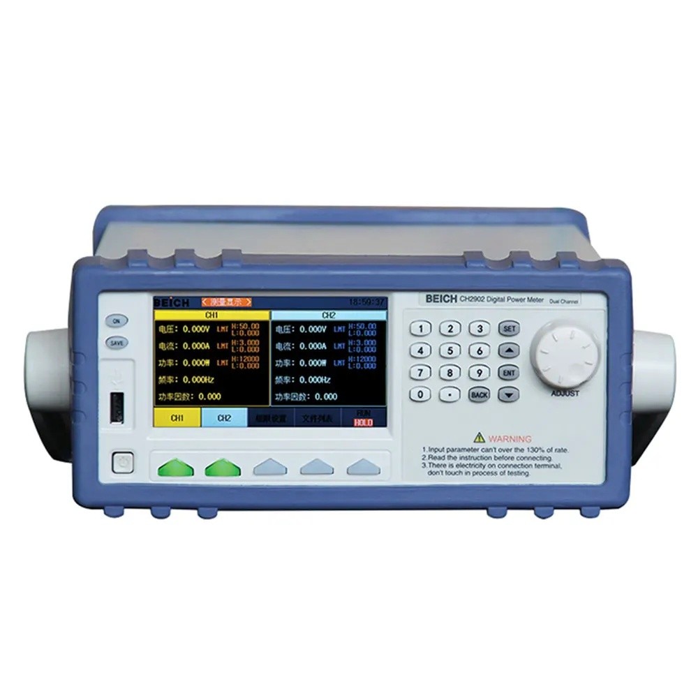 อัปเดต!Hot BEICH CH2902 Multi-channel Type Power Meter CH2904/CH2902A/CH2904A,4.3 นิ้ว TFT Color Scr