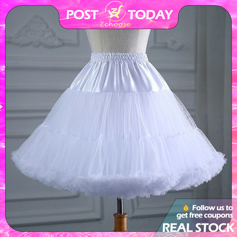👗🇹🇭พร้อมส่ง🇹🇭 กระโปรงสุ่มโลลิต้า ผ้าฟูนุ่มทรงพอง สำหรับชุดเดรสแฟนซี เพิ่มวอลลุ่มกระโปรง สไตล์เจ้าหญิง