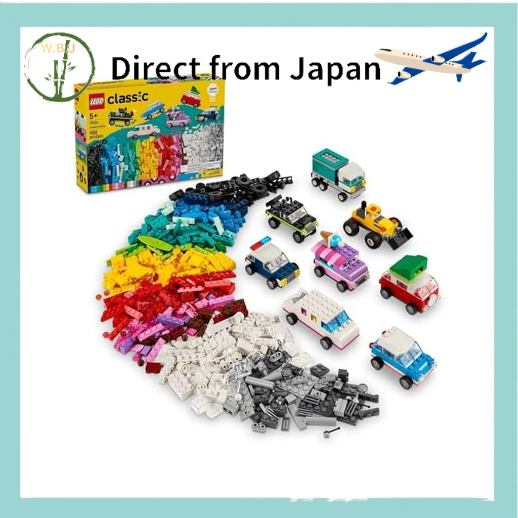 [Direct from Japan] ชุดตัวต่อ LEGO Classic Creative Vehicles รถไอศกรีมหลากสีสัน - ของเล่นของขวัญสำหร