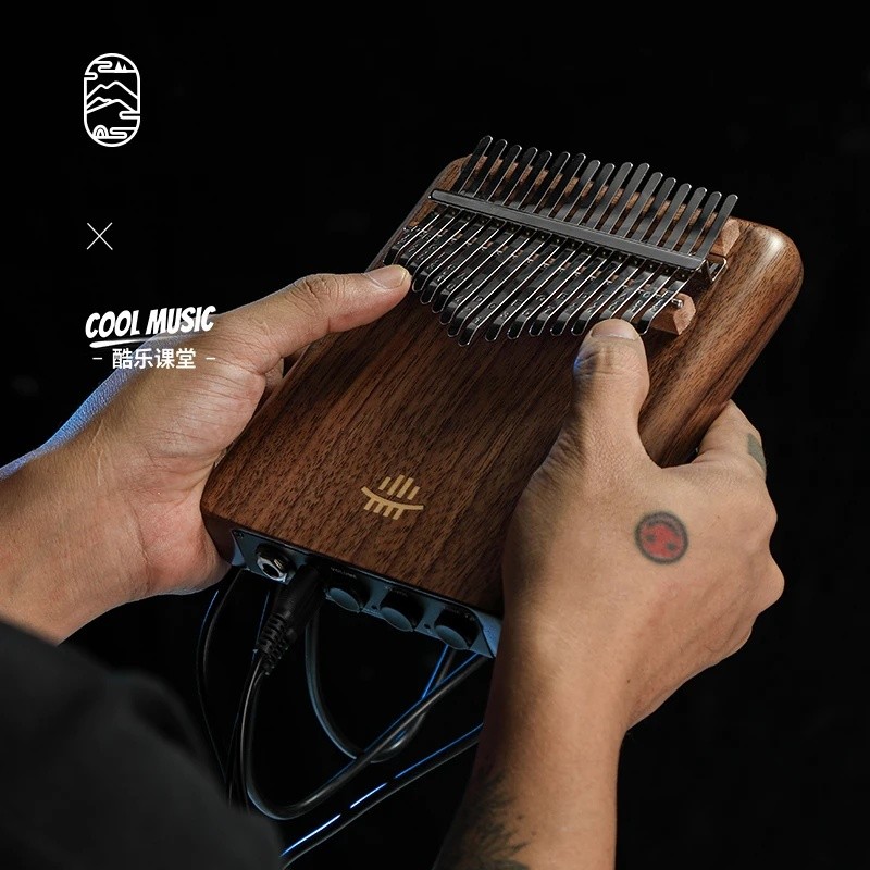 XCVL Hluru Factory Supply Kalimba 17 Key Thumb Piano Kalimba Musical พร้อมเอฟเฟคเตอร์