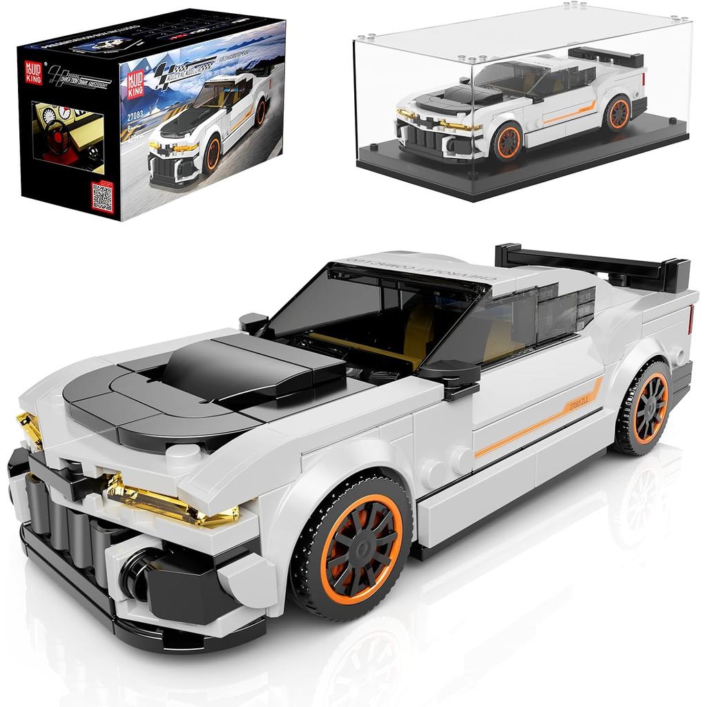 Mould King ZL-1 Classic Sports Car Building Kits, MOC Racing Car Toys Model, Vehicle Blocks Set เหมา