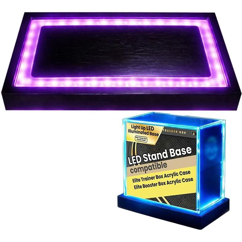 ETB Protector Case Light Up Stand/Etb อะคริลิค Light Up Case Base,booster กล่องขาตั้งจอแสดงผล,Light 