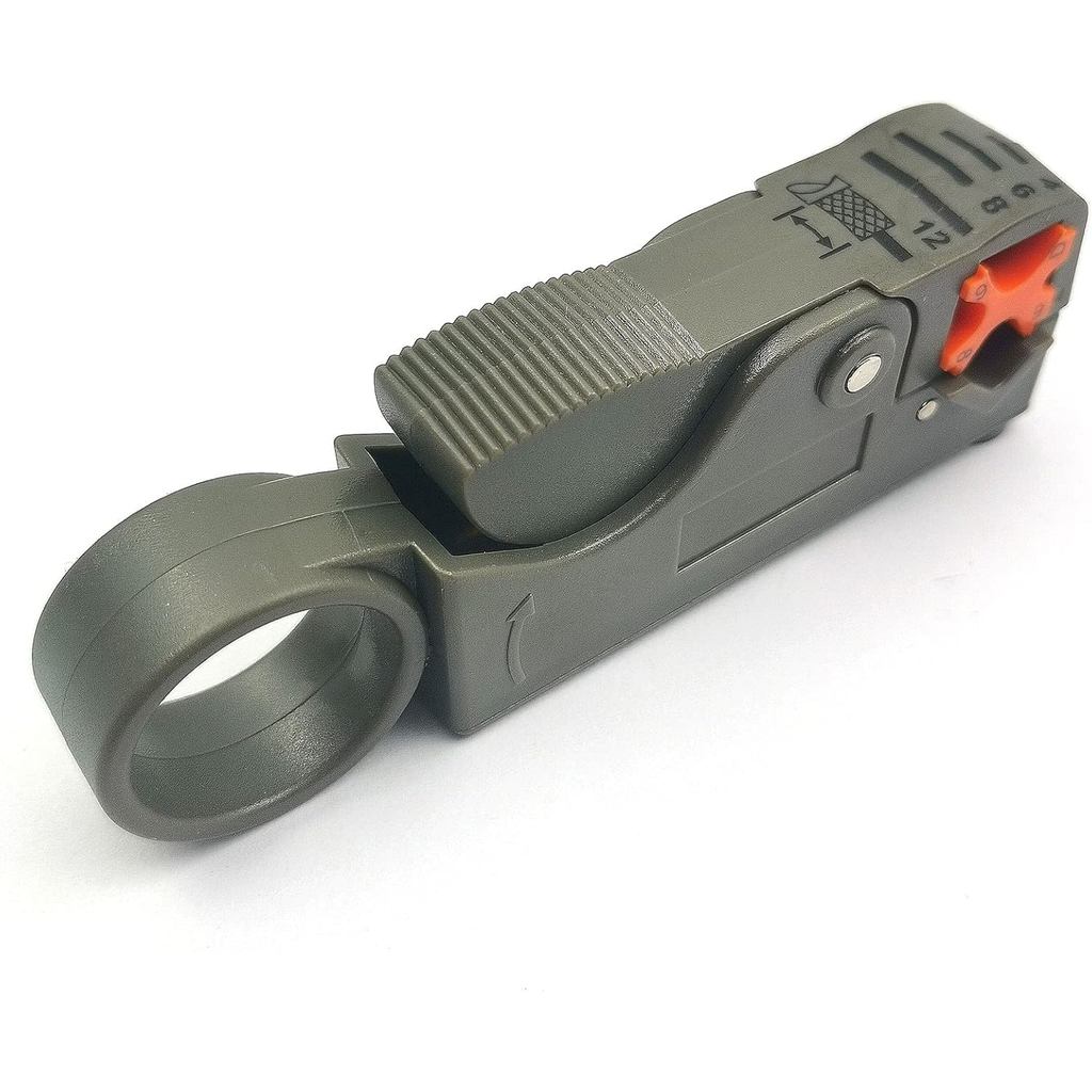 FainWan Cable Stripper Coaxial Wire Coax Peeler เครื่องมือ RG6 RG11 RG58 RG59 Universal