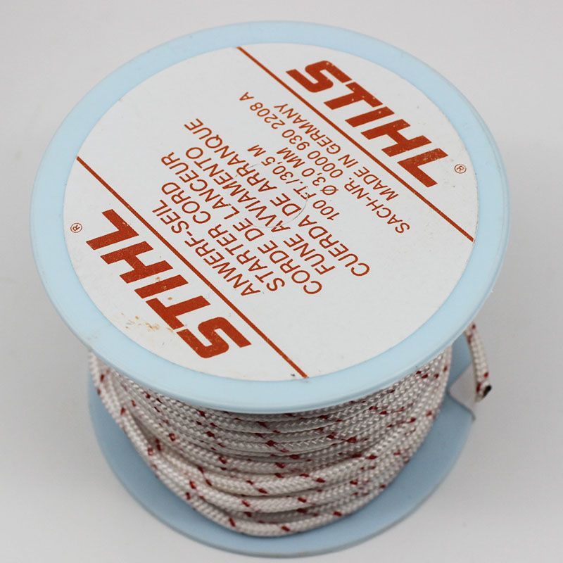 เชือกดึงสตาร์ทแท้ Stihl อะไหล่เชือกดึงจานสตาร์ท สำหรับเครื่องตัดหญ้า, เลื่อยยนต์, เครื่องตัดไม้ และเ