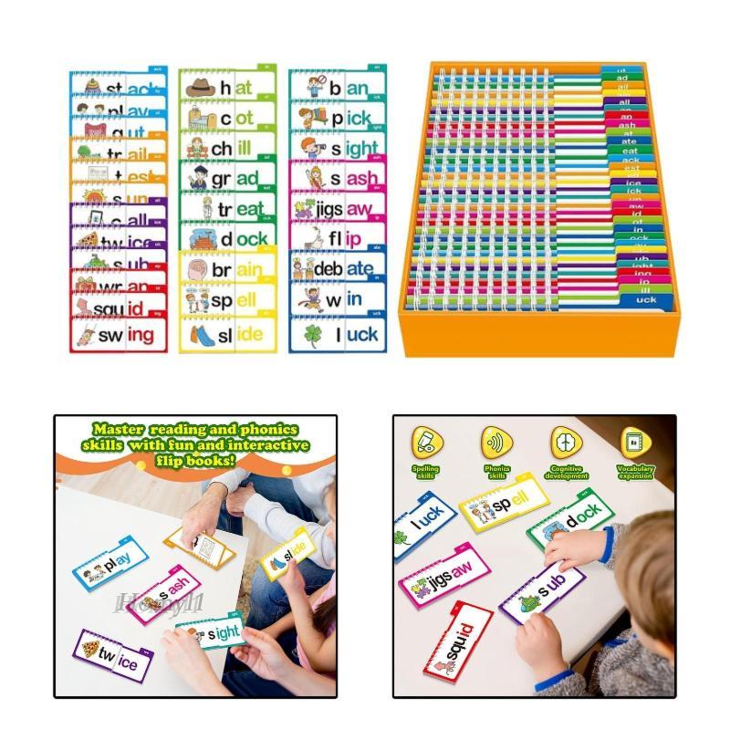 [Homyl1] Word Families อุปกรณ์การศึกษาสําหรับการอ่านเกมผู้ปกครองผู้เรียนในช่วงต้น