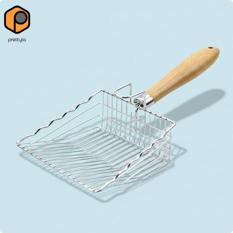 [สวย] Feline Litter Shovel ทําความสะอาดง่าย Feline Litter Scoop เครื่องมือทําความสะอาดสัตว์เลี้ยงลดน