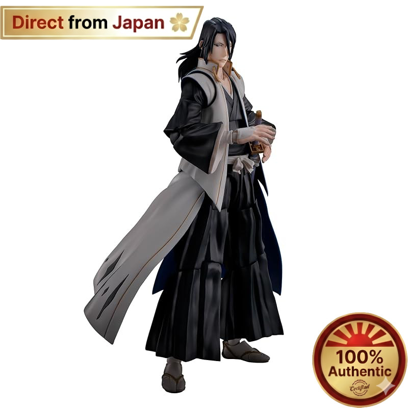 【Japan Quality】
 S.H. Figuarts Bleach Thousand-Year Blood War Byakuya Kuchiki Action Figure - 155mm 