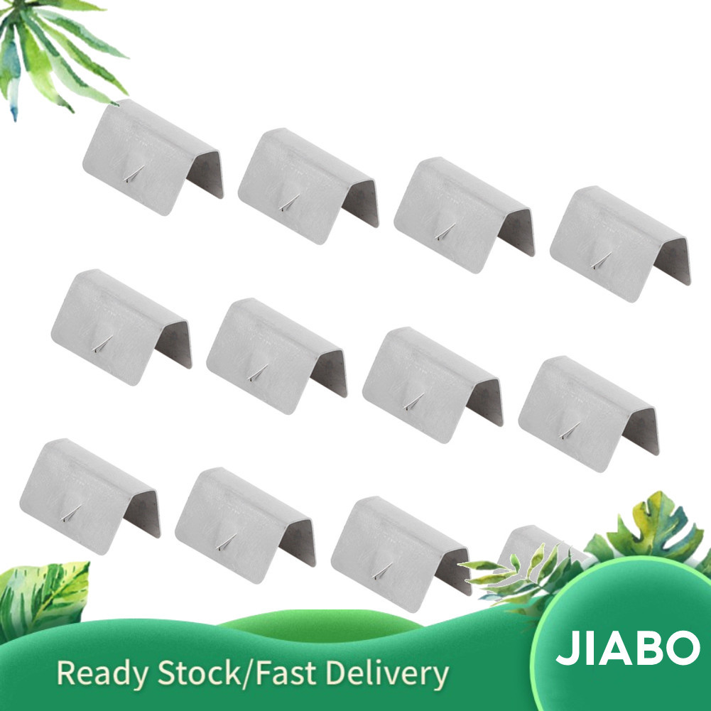 Jiabo Jiabo คลิปดันลม 12 ชิ้นรถ Rain Channel สแตนเลสยึดยึด Fit สำหรับ G3
