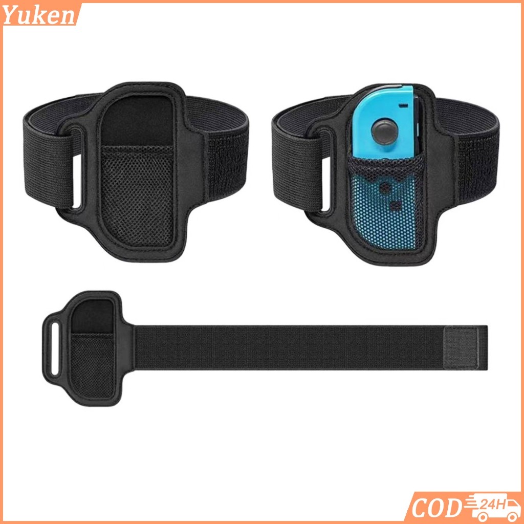 สายรัดขาปรับระดับได้สำหรับ Joycon (33-53 ซม.) สำหรับเกม Switch และ Ring Fit  ชิ้น ยืดหยุ่นและสวมใส่สบาย