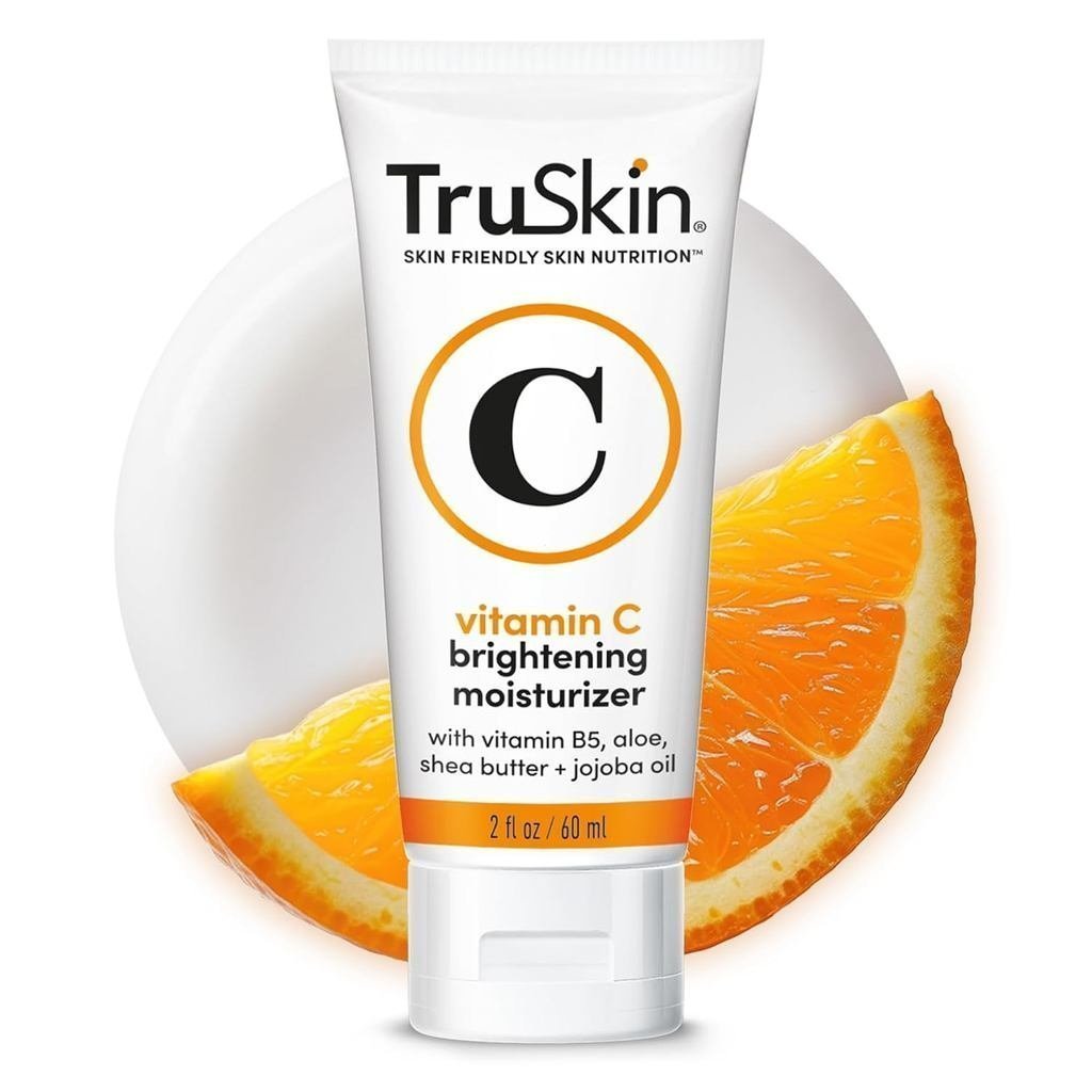 TruVitaminC Facial Cream-Daily Brightening Moisturizing Cream, ประกอบด้วยวิตามินอี, B5, Jojoba Oil แ