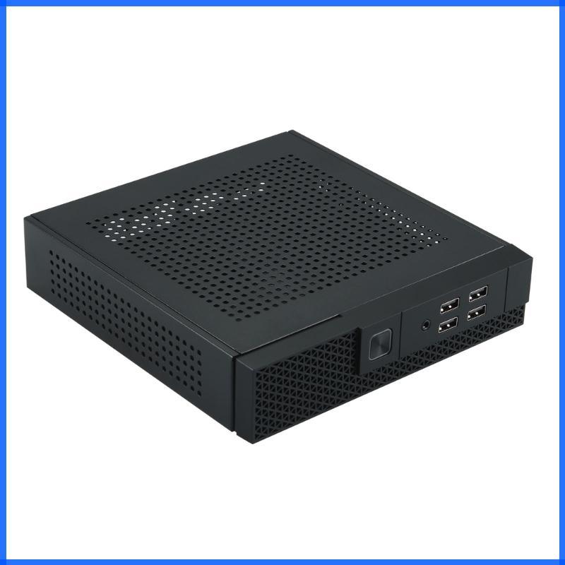 Con TX07 Mini ITX HTPC คอมพิวเตอร์เดสก์ท็อปแชสซี HTPC กรณีกรอบกระจายความร้อน MINI HTPC สําหรับ Home 