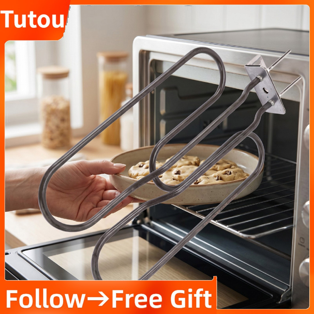 Tutoushop Brrnoo BBQ Grill เครื่องทำความร้อนสำหรับ Q1400 Q140 เปลี่ยน Series Grills 2200W อลูมิเนียม