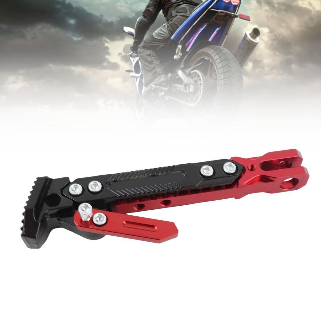 Seashorehouse2 ที่วางขาตั้งกล้องแบบปรับได้รถจักรยานยนต์ Kickstand Frame Horizon Bracket ขาตั้งอลูมิเ