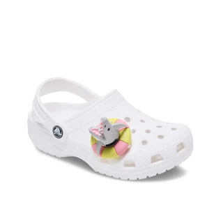 CROCS ตัวติดรองเท้า JIBBITZ™ 3D SWIMMING SHARK รุ่น 10018485 - MULTICOLOR