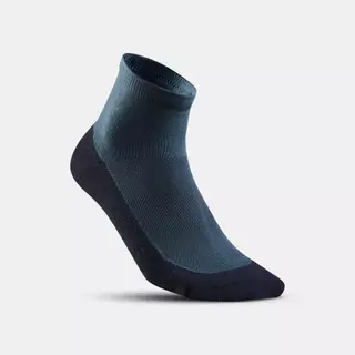Decathlon Sock Hike 50 Mid 2-Pack ถุงเท้าหุ้มข้อใส่เดินป่า รุ่น 50 แพ็ค 2 คู่ - Navy