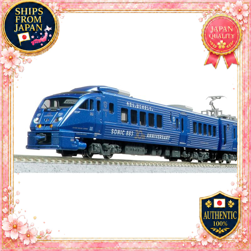 KATO N Scale 883 Series Sonic 30th  Wrapping 7 Cars Set 10-2159