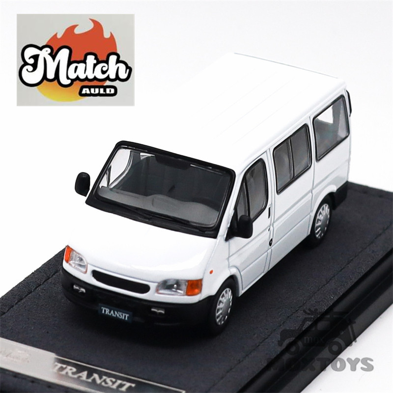 Auld Match 1:64 Transit MK5 White limited999 รถโมเดลDiecast