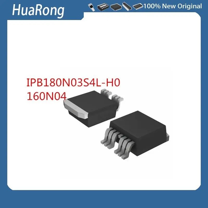 10 ชิ้น/แบทช์ 4N03LH0 IPB180N03S4L-H0 160N04 TO-263-7