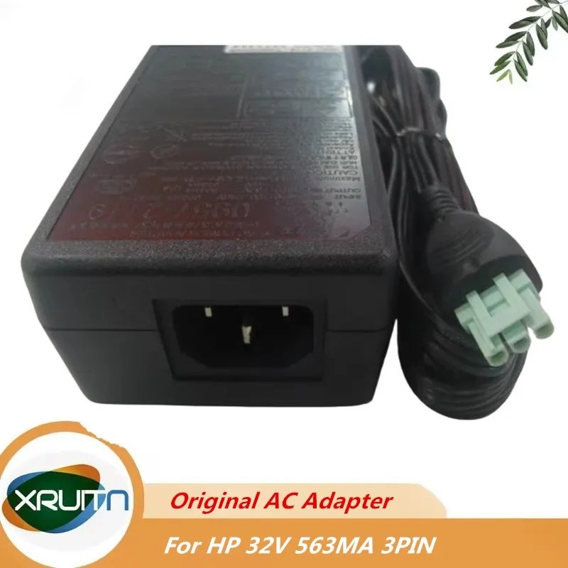 ของแท้ 0957-2119 32V 563mA 15V 553mA AC DC Adapter Charger 0950-4399 0950-4397 059-2118 สําหรับ HP D
