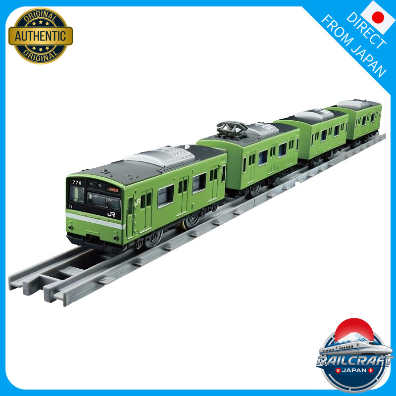 Takaratomy Plarail Real Class 201 Series Commuter Train (JR West - Uguisu)