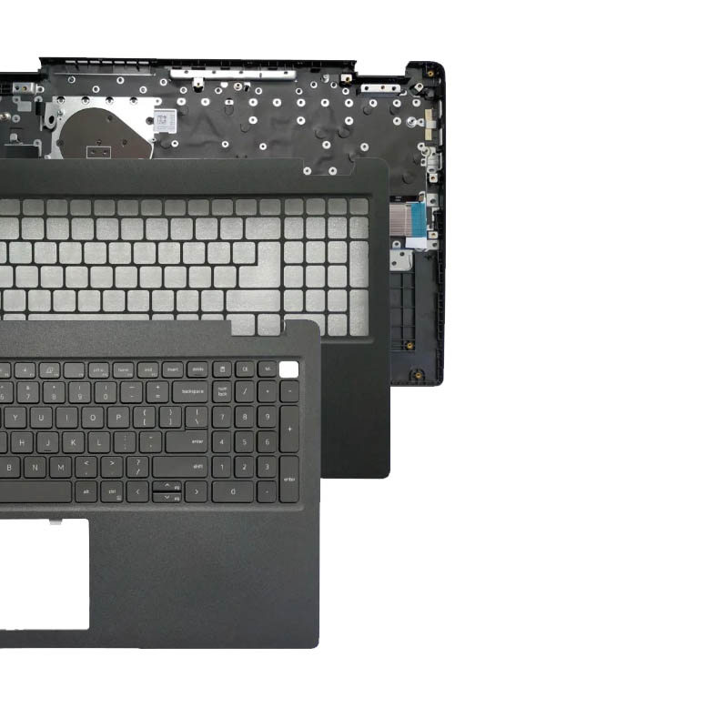 ใหม่สําหรับ Dell Latitude 3520 E3520 Palmrest ฝาครอบ US Backlight คีย์บอร์ด DJP76 0DJP76 สีดํา