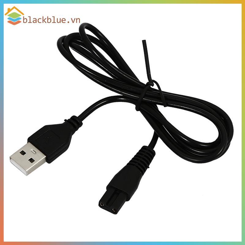 BBLUE 0.8/1M สาย USB สายชาร์จชุดรูทองแดง 5V ไฟฉายเครื่องโกนหนวด Clipper ผมลวดรูเดียว 1.5 1.8 2.3 .