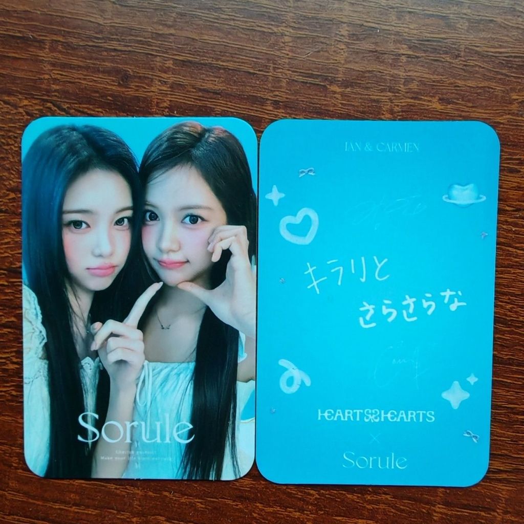 Hearts2hearts Photocard Hearts แชมพูซอร์ล