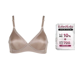 Triumph เสื้อชั้นในไม่มีโครง เต้าทรงปั๊ม รุ่น Corsina 01 HP รหัส 10001748 สีน้ำตาล 00AF