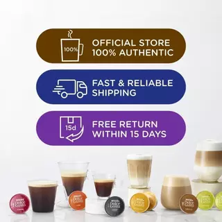 [ขายดีเลือกรส] NESCAFE DOLCE GUSTO เนสกาแฟ โดลเช่ กุสโต้ แคปซูลกาแฟ แคปซูลกาแฟคั่วบด 16แคปซูล/กล่อง (9กล่อง)
