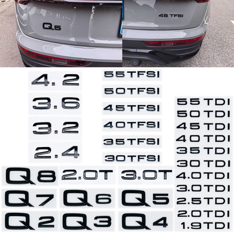 สําหรับ Audi Q2 Q3 Q4 Q5 Q6 Q7 Q8 รุ่น 1.9 2.0 2.5 3.0 4.0 5.0 TDI 30 35 40 45 50 55 TFSI รุ่น 2.0 3