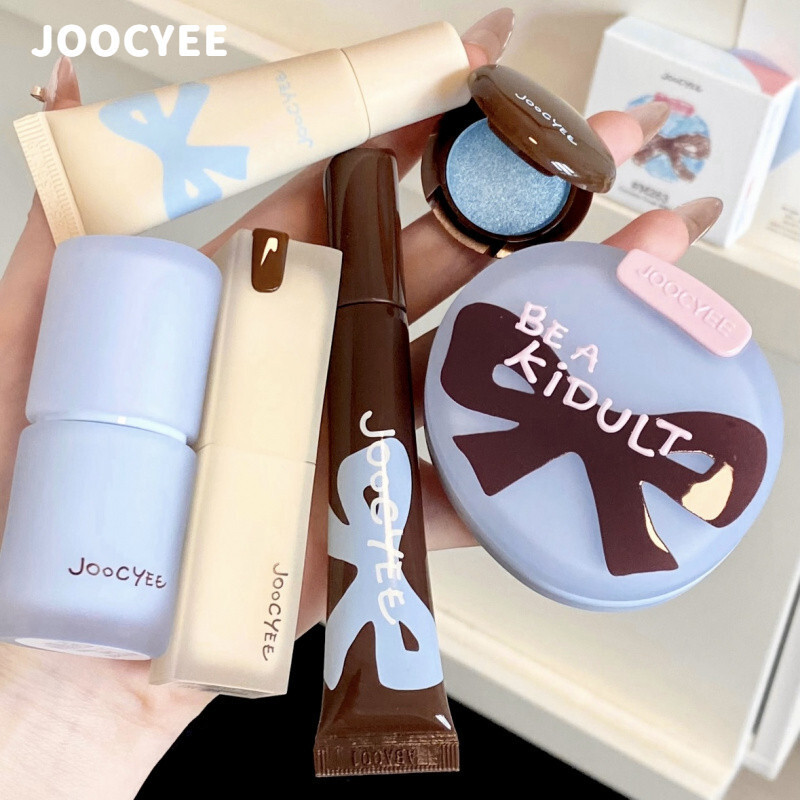 新款*JOOCYEE Lip Gloss Limited-Sized Childrens Series Blush Highlight ลิปสติกครีมอเนกประสงค์