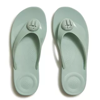 FITFLOP IQUSHION GLOSSY-BUTTON FF รองเท้าแตะผู้หญิง รุ่น A6O-D61 สี GREEN
