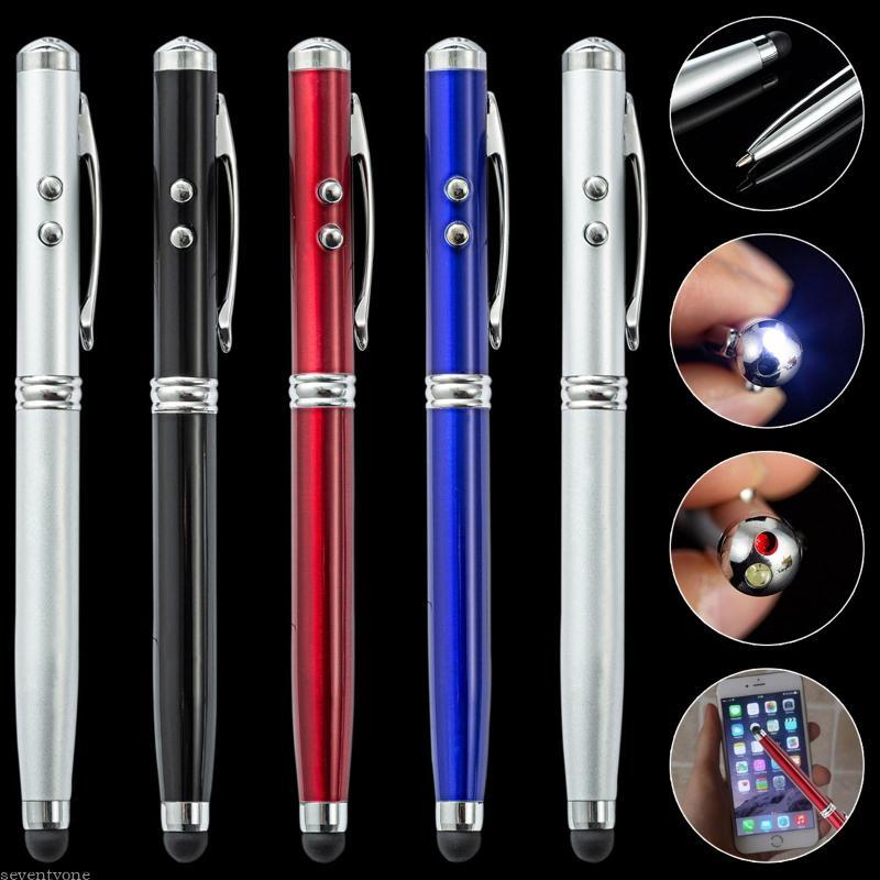 SV ปากกาหมึกเจล 4 in 1 ที่ใช้งานได้จริงพร้อมปลายสไตลัสที่ละเอียดอ่อน LED อินฟราเรด 1 0 มม. จุด